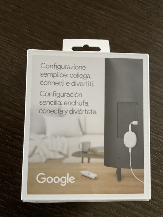 Odtwarzacz multimedialny GOOGLE Chromecast 4.0 HD
