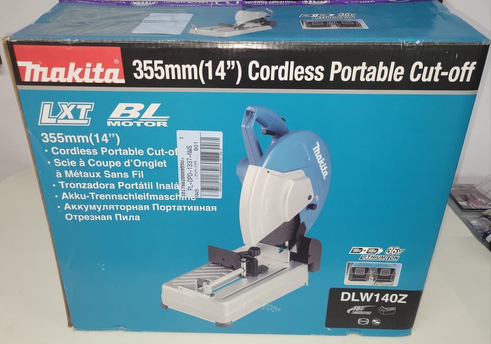 Piła do metalu akumlatorowa Makita DLW140Z