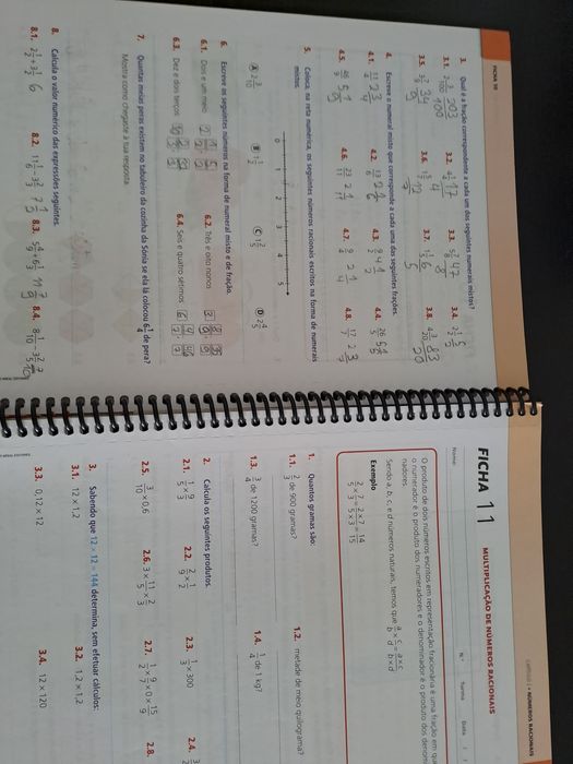 Caderno de atividades matemática 5° ano