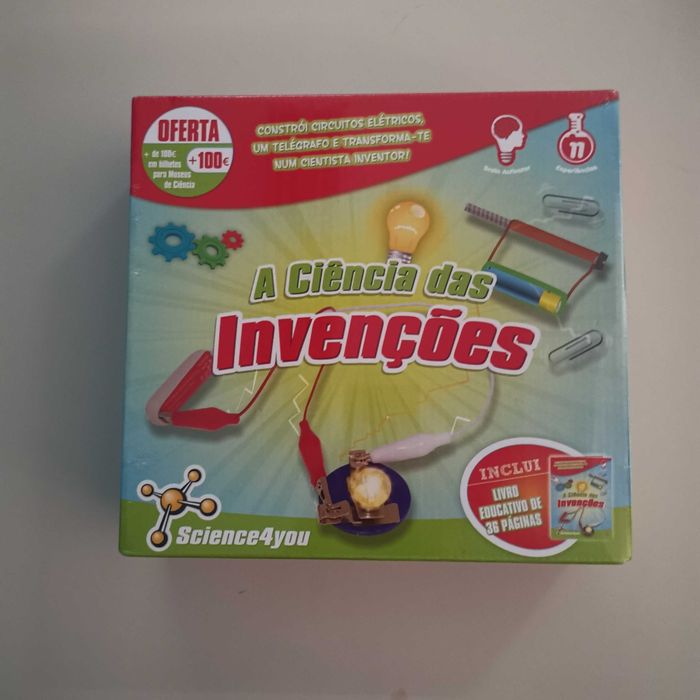 A Ciência das Invenções | Science4you | novo/selado64551887448579120