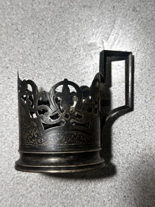 Подстаканник  серебро 875 проба