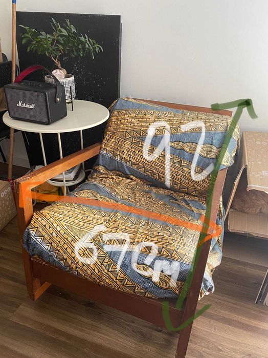 Cadeirão IKEA reclinável e com balanço