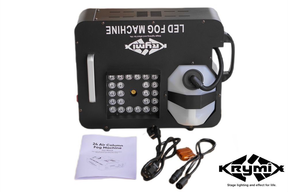 Wytwornica dymu pionowego KRYMIX JET 2000 z podświetleniem LED