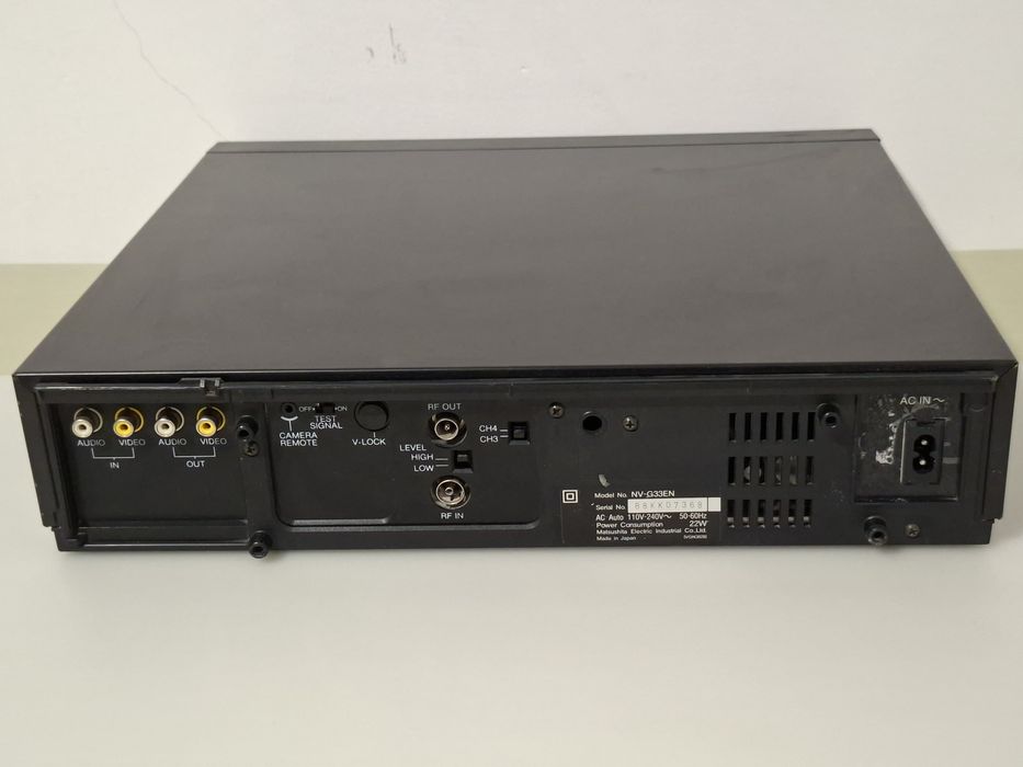 Videogravador National Panasonic G33 em estado novo