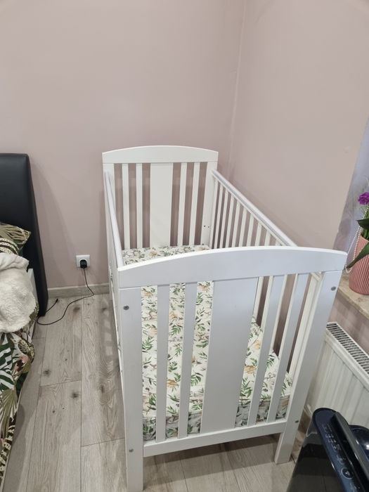 Łóżeczko niemowlęce 120x60 drewex tom