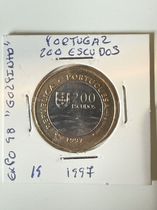 (19) Moeda Comemorativa Portugal 200 Escudos 1997