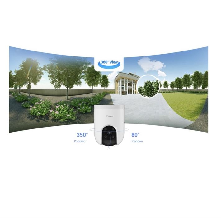 Kamera zewnetrzna EZVIZ H8C PRO 4K obrotowa wi-fi