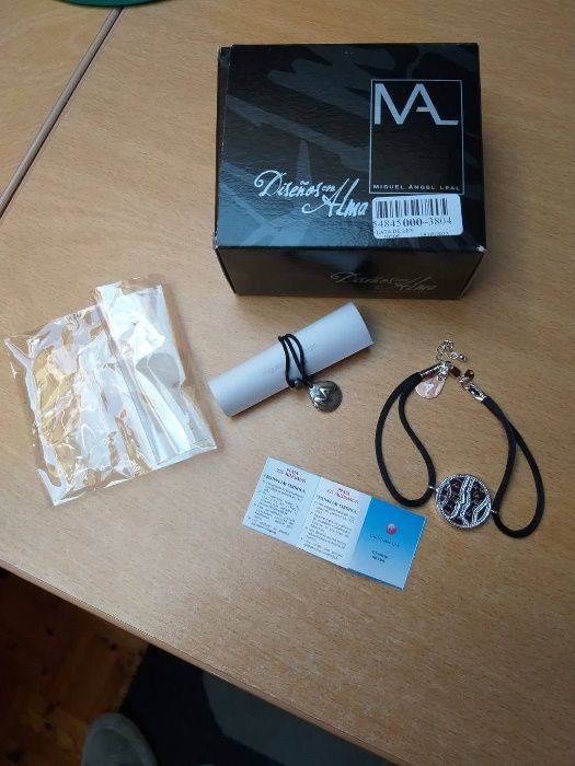 Pulseira de Prata de Lei Miguel Angel Leal