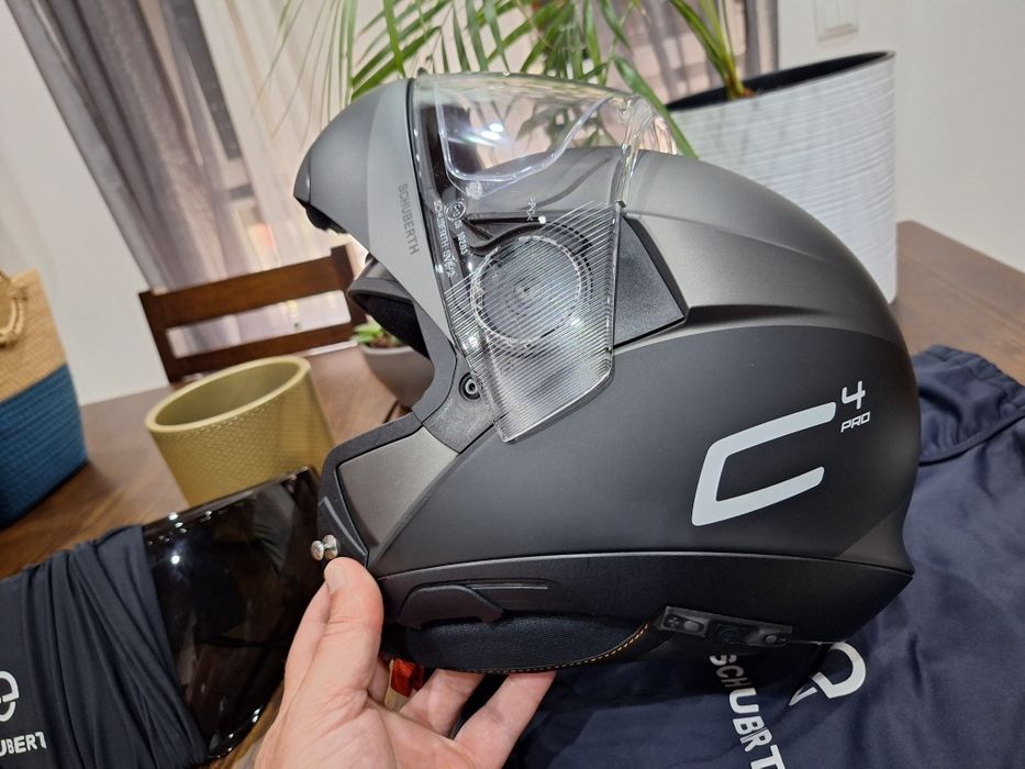 Capacete schuberth c4 pro - sc1 e controlo remoto