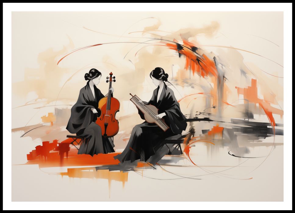 Plakat 100x70cm Harmonia Ciszy