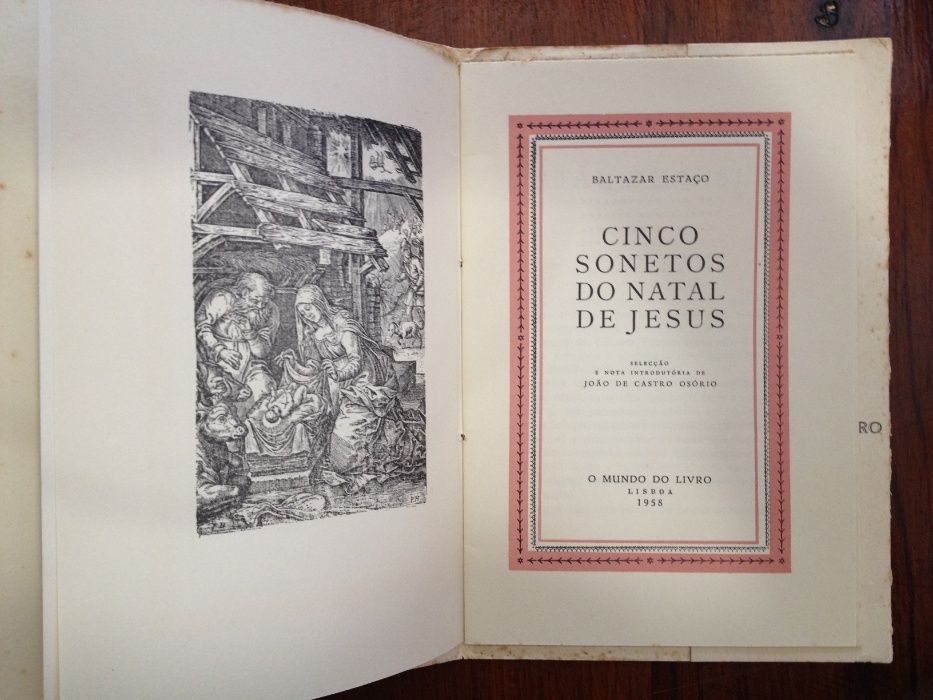 Baltazar Estaço - Cinco poemas de Natal de Jesus