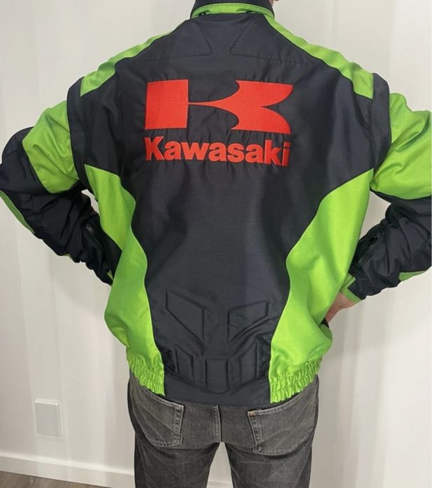 Casaco mota Kawasaki classico