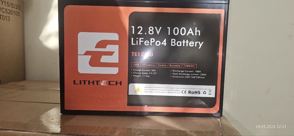 Акумулятор Київ! Літій залізо фосфатні ДБЖ! Ефективні та з гарантією!