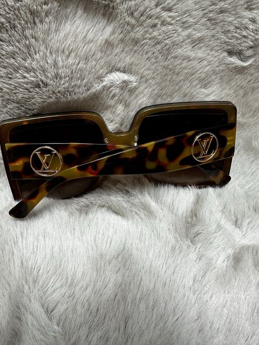 Okilary brazowe Louis Vuitton