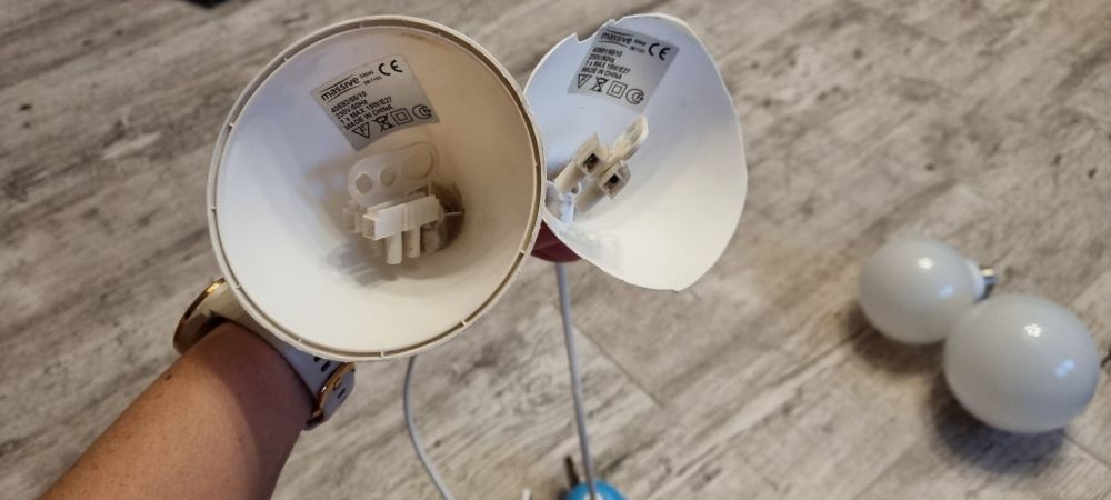 Lampy Massive – małpa i zebra