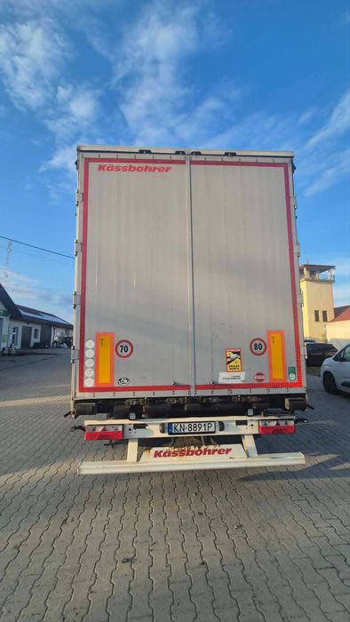 Zestaw ciągnik Renault T 2017  + naczepa Kassbohrer 2018