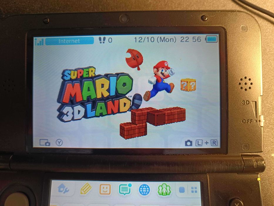 Konsola Nintendo 3ds XL/LL CFW 32 GB  pękniety zawias