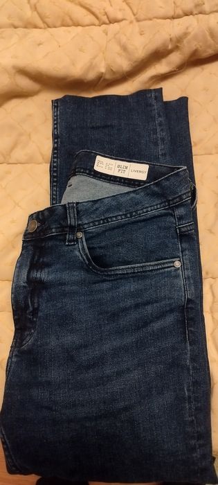 Calça de ganga Livergy 40