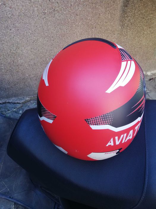 Kask motocyklowy AVIATOR xxl jak nowy