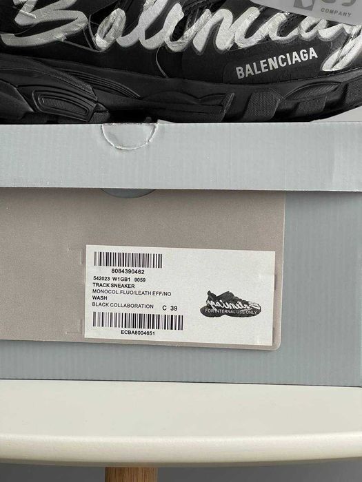 !ОСІННІЙ РОЗПРОДАЖ! Balenciaga Track Signature Black 35-44