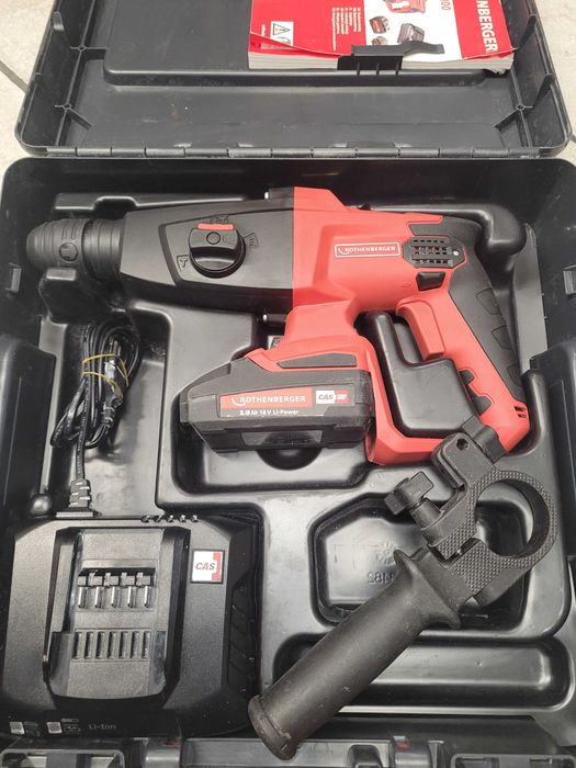 Rothenberger RO RH4000 - młotowiertarka aku 18v komplet jak nowa fv