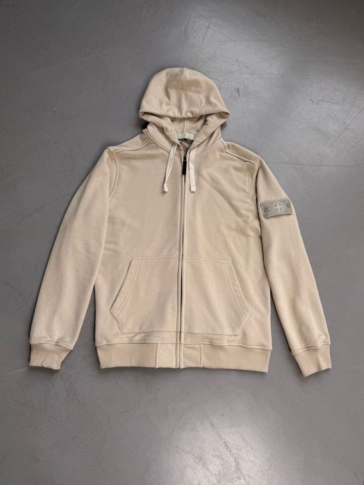 Зіп Худі Stone Island | Блакитна Кофта Стон Айленд | Толстовка Стонік