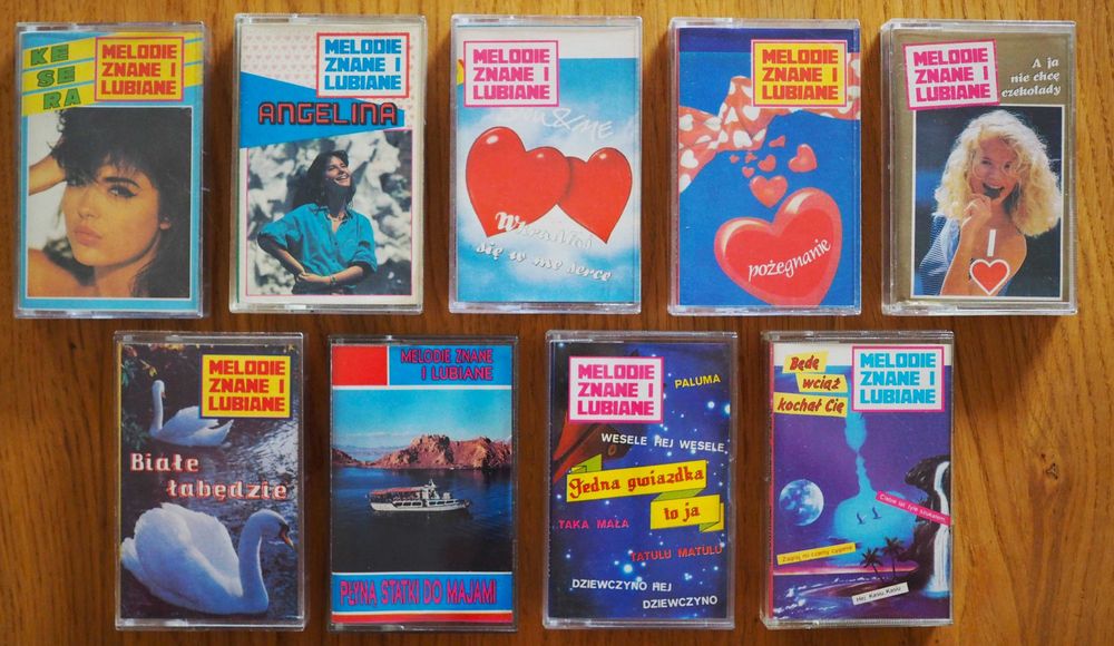 Melodie znane i lubiane, 9 kaset