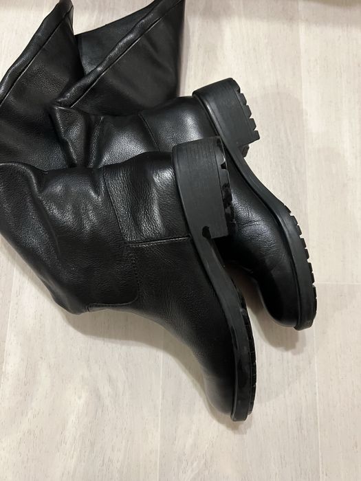 Зимові чоботи кожаные зимние сапоги Vitto Rossi