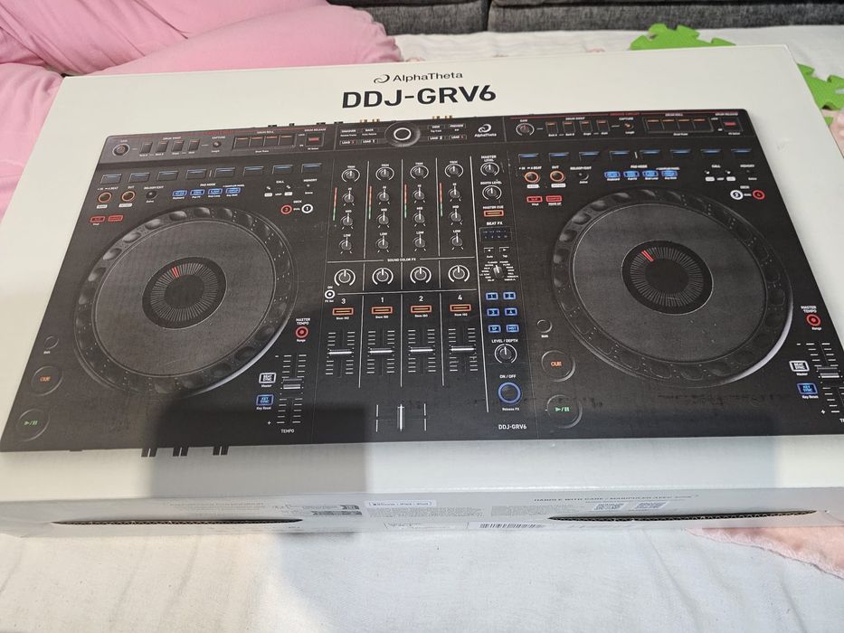 Mesa Controladora AlphaTheta Pioneer DJ DDJ-GRV6 – Como Nova
