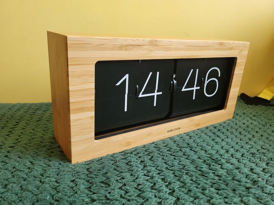 Zegar klapkowy- retro