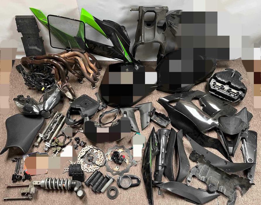 Разборка Kawasaki ZX10 R ZX6 R