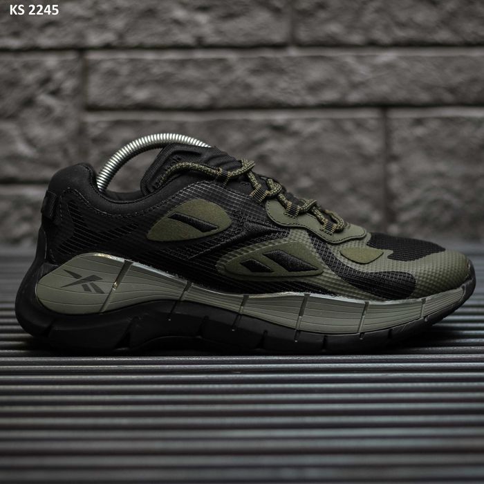 Кросівки Reebok Zig Kinetica II Green Black. Арт: KS 2245