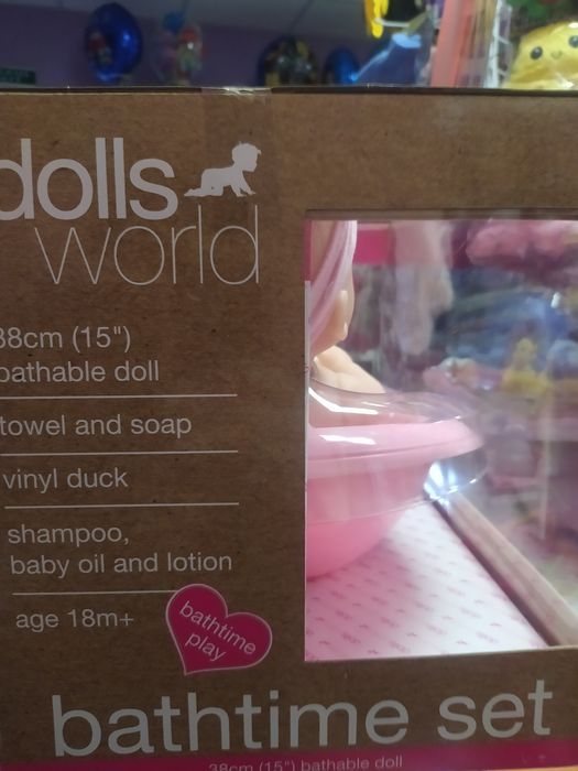 Пупс Dolls World Лялька з набором для купання 8855G