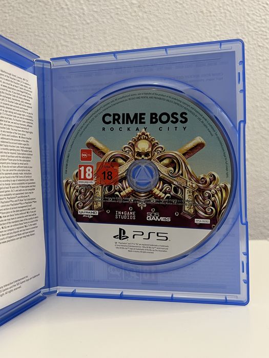 Jogo Crime Boss PS5