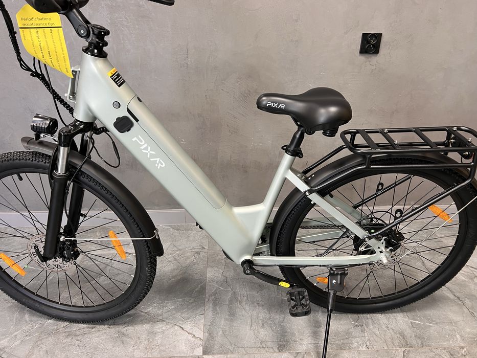 Piękny rower elektryczny PIXAR C1 PRO 15AH 36V 27,5 + GRATISY /NOWY