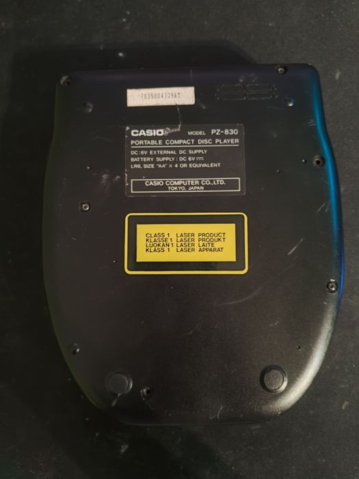 Discman casio pz-830 1-bit dac | BBS | pamięć |