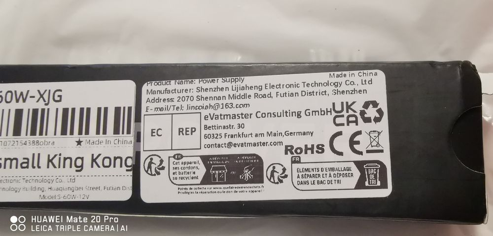 Zasilacz 60w 12v