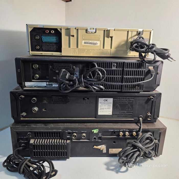 Grande Lote de leitores VHS com avaria - Para arranjar ou Peças - Ref Lote 2