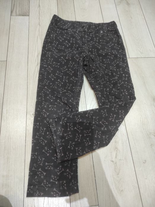 Dziewczęce spodnie sztruksowe Lupilu