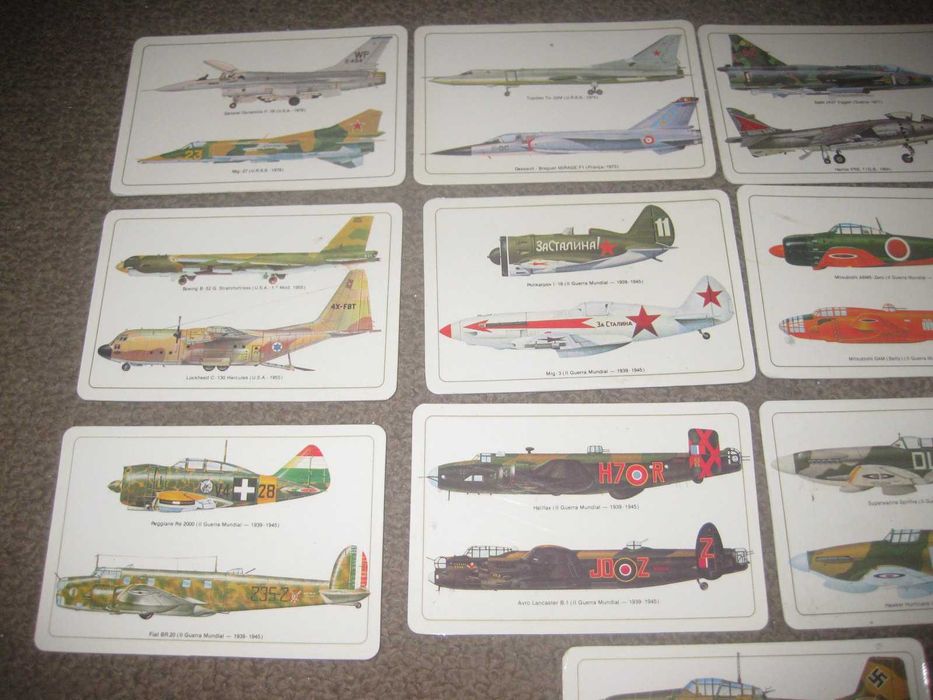 13 Calendários de "Aviões de Guerra"