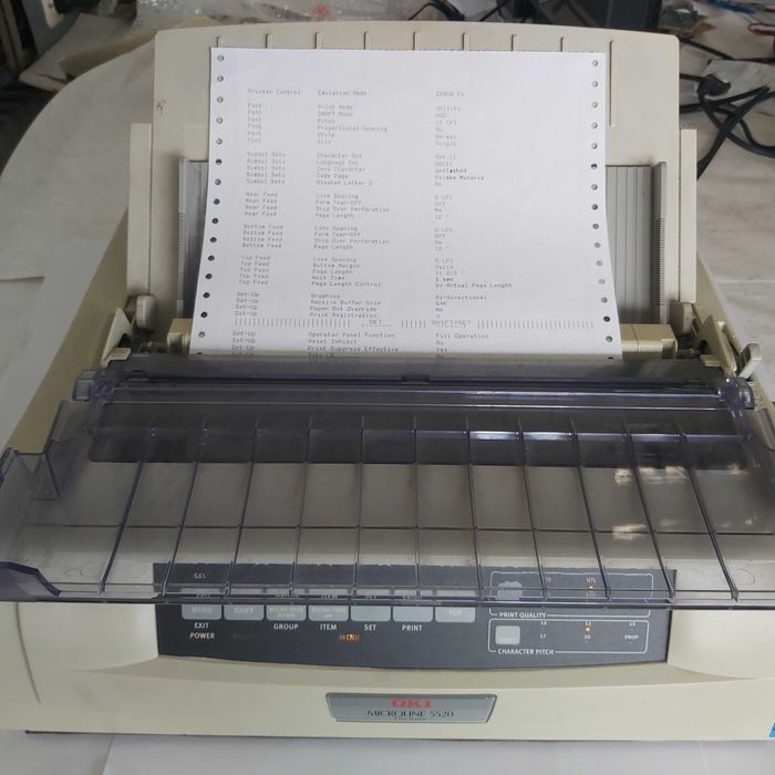 Drukarka OKI Microline 5520 eco stan idealny