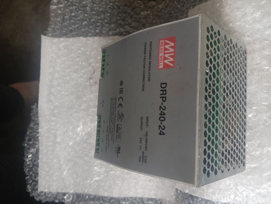 Zasilacz impulsowy Mean Well DRP-240-24 24V 10A