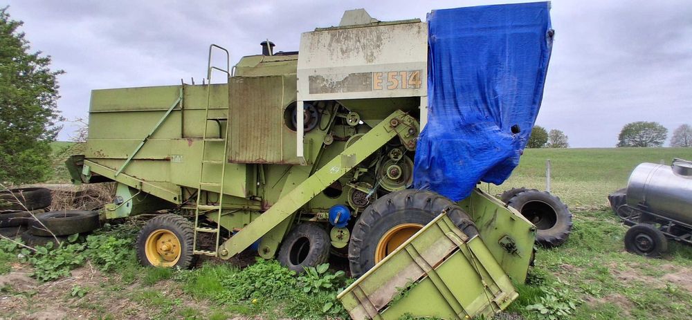 Silnik IFA z kombajnu Fortschritt E514