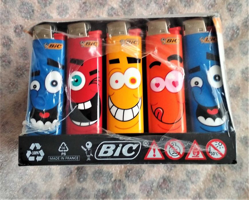 Зажигалки BIC J23 Позитив Smile Зажигалка