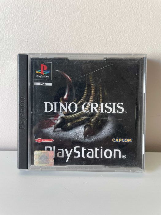 Dino Crisis PS1 - Caixa Original + Manual + Disco