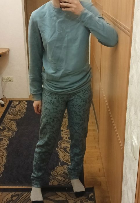 Піжама з динозаврами, чоловіча, С розмір