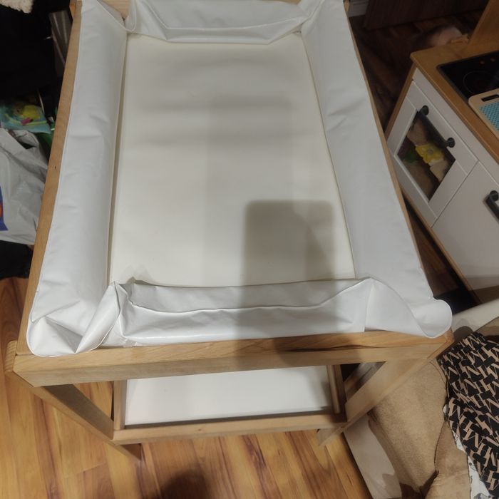 Przewijak ikea z materacem i 3 pojemnikami