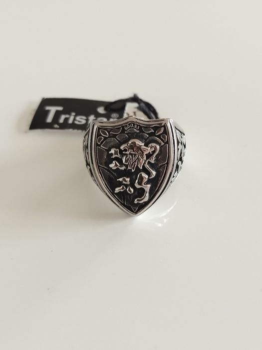 Anel em aço inoxidável