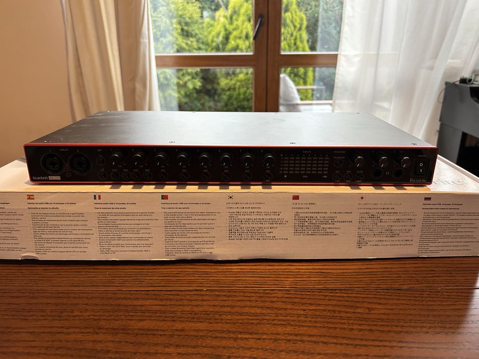 Focusrite Scarlett 18i20 3rd Gen - jak nowy!