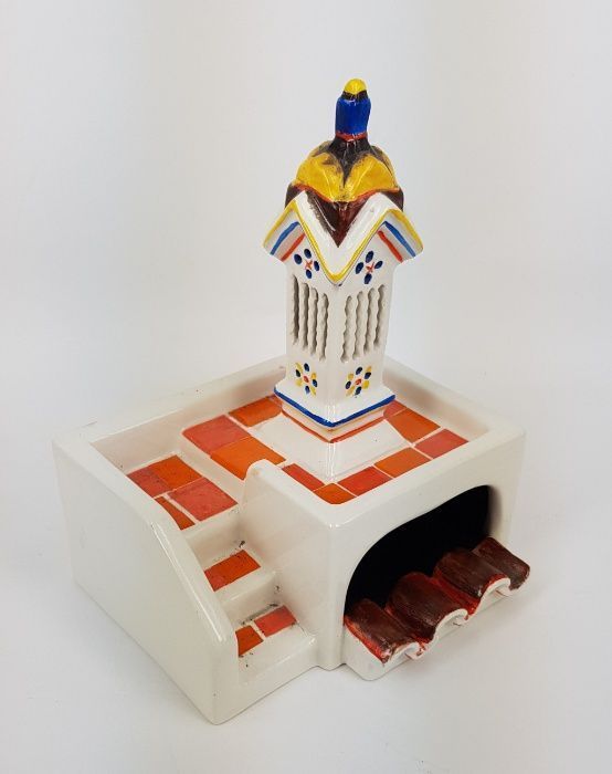 Cinzeiro Chaminé Algarvia Fábrica de SACAVÉM Gilman & C.